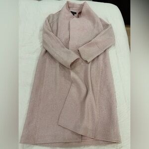 Tahari Soft Pink Women's Wool Coat